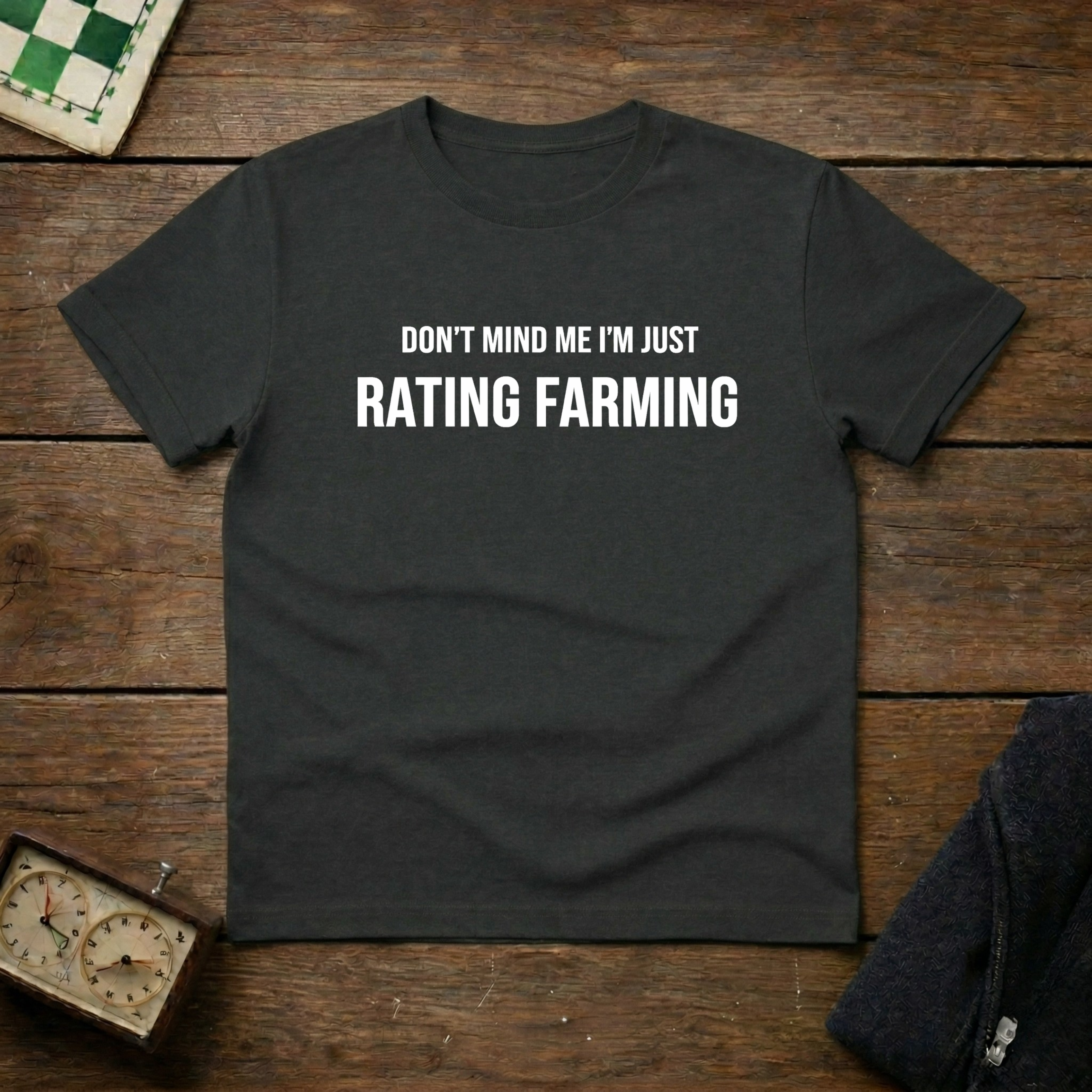 Rating Farming Chess Shirt