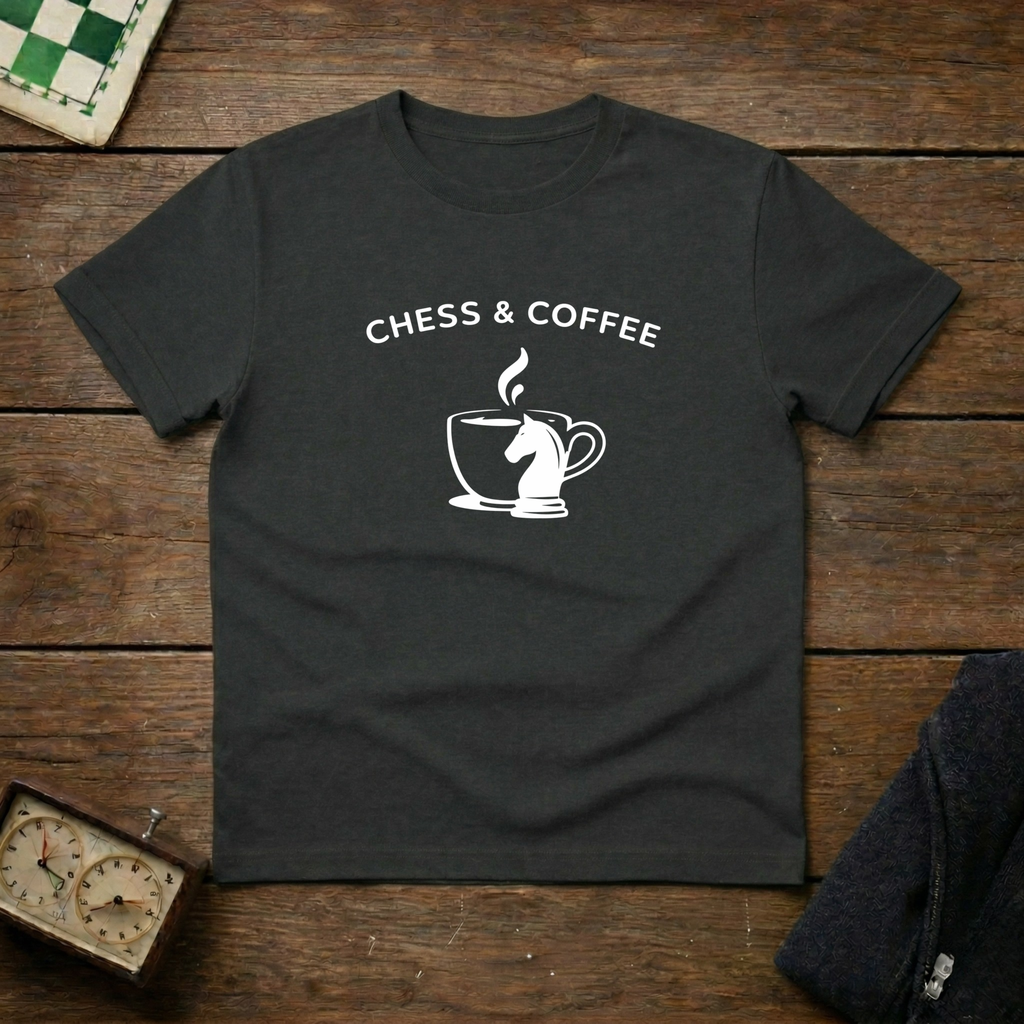 Chess and Coffee Chess Shirt