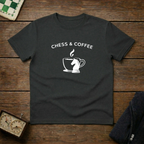 Chess and Coffee Chess Shirt