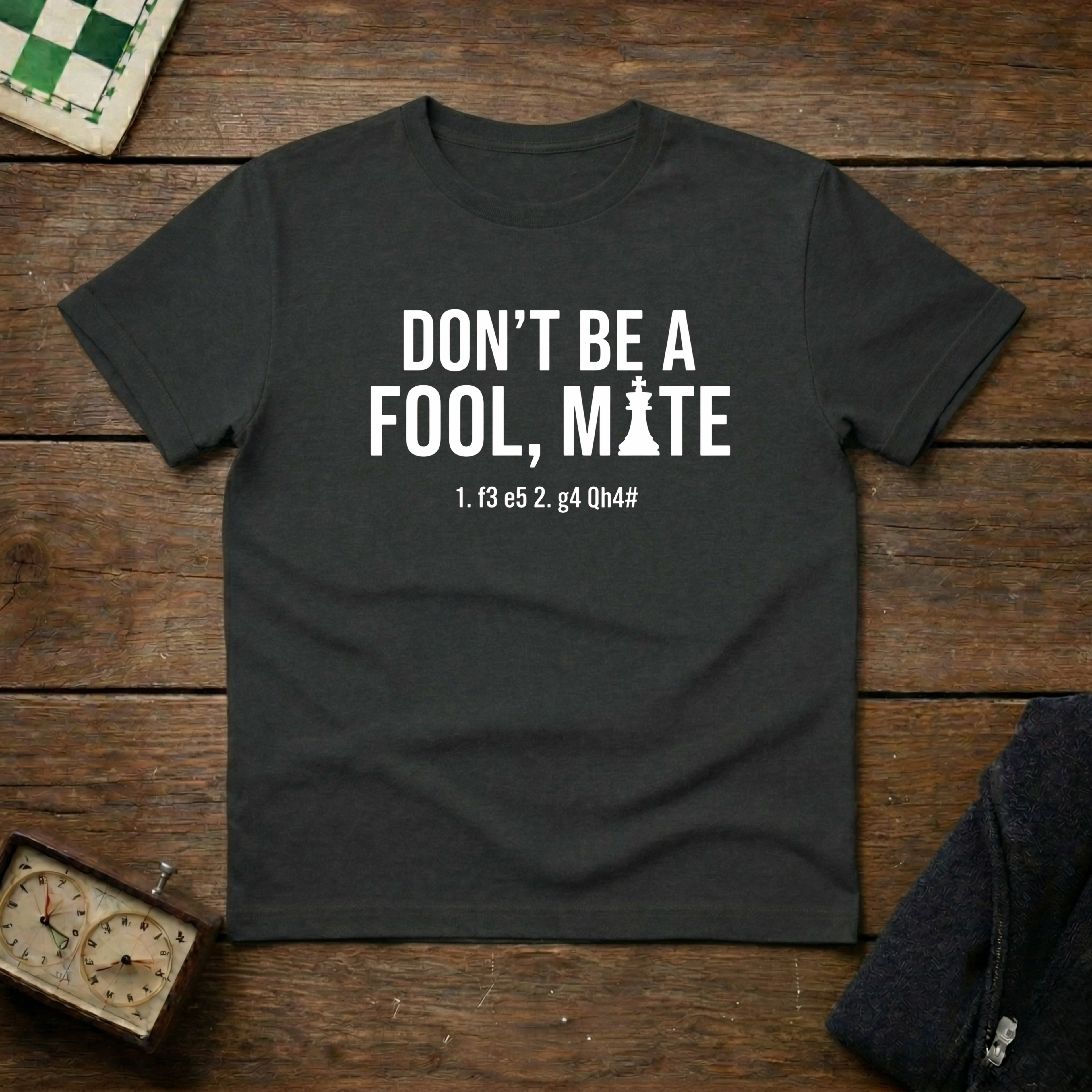 Don't Be A Fool Mate Chess Shirt