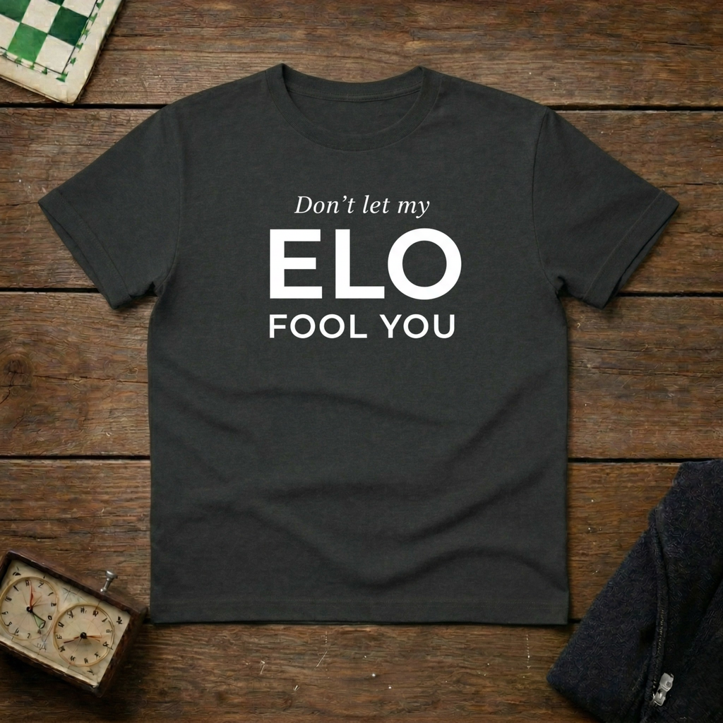 Don't Let My ELO Fool You Chess Shirt