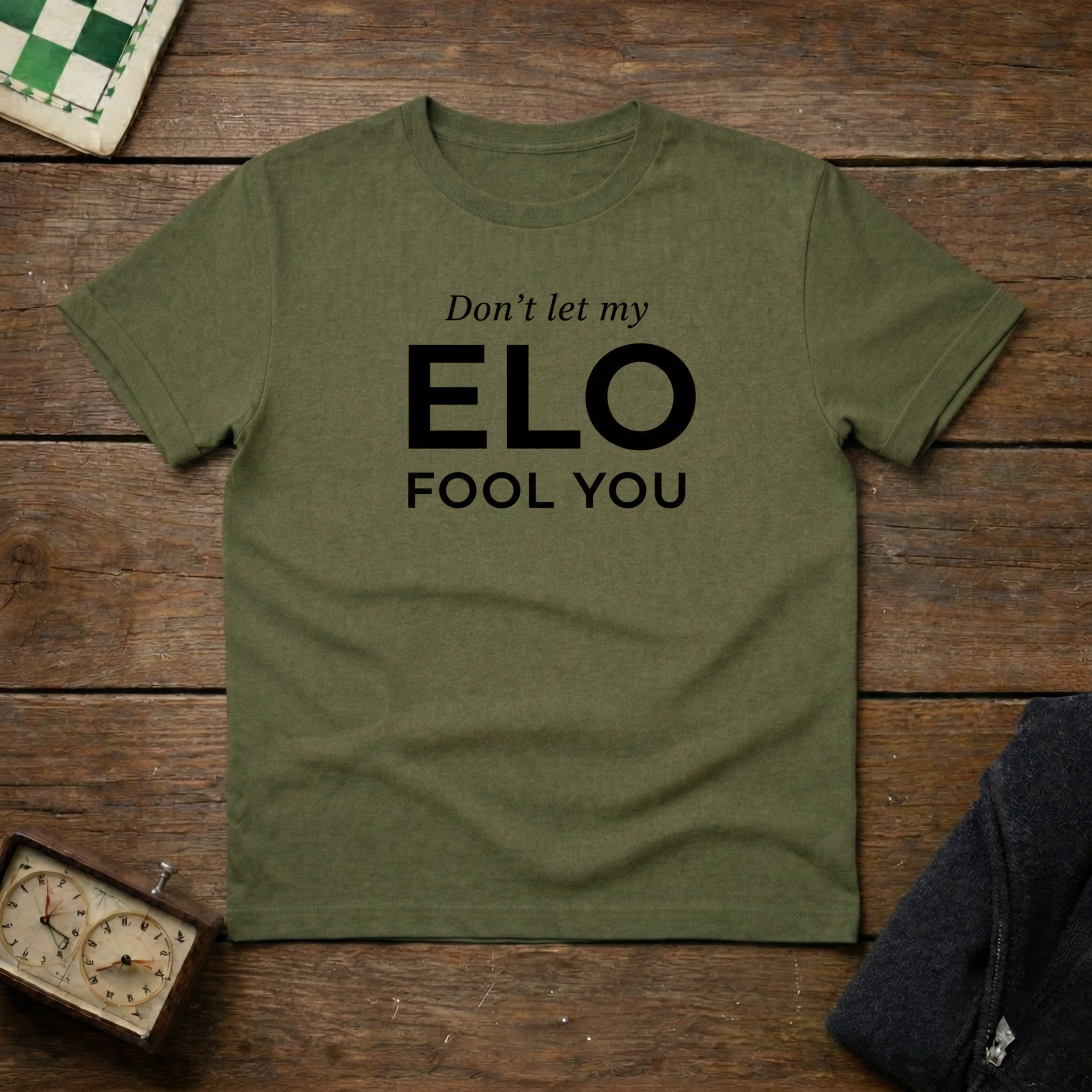 Don't Let My ELO Fool You Chess Shirt
