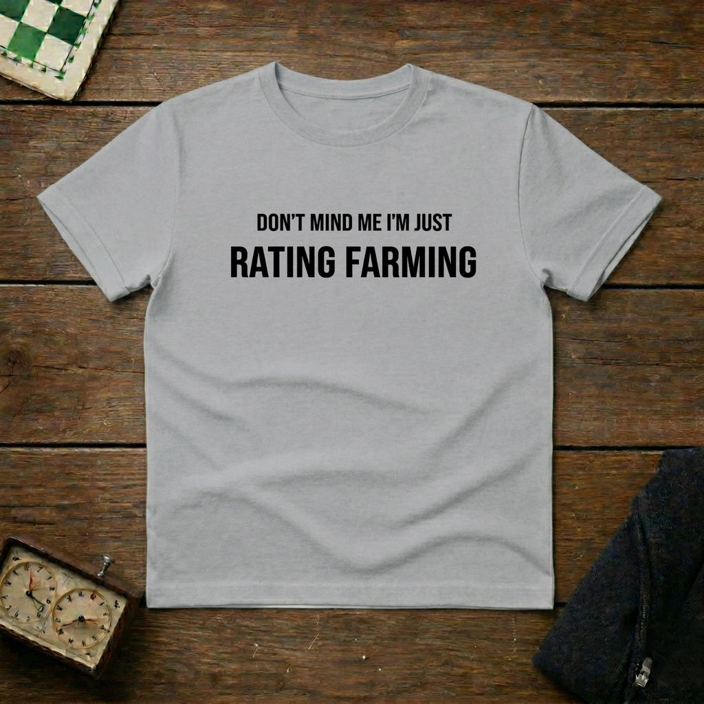 Rating Farming Chess Shirt
