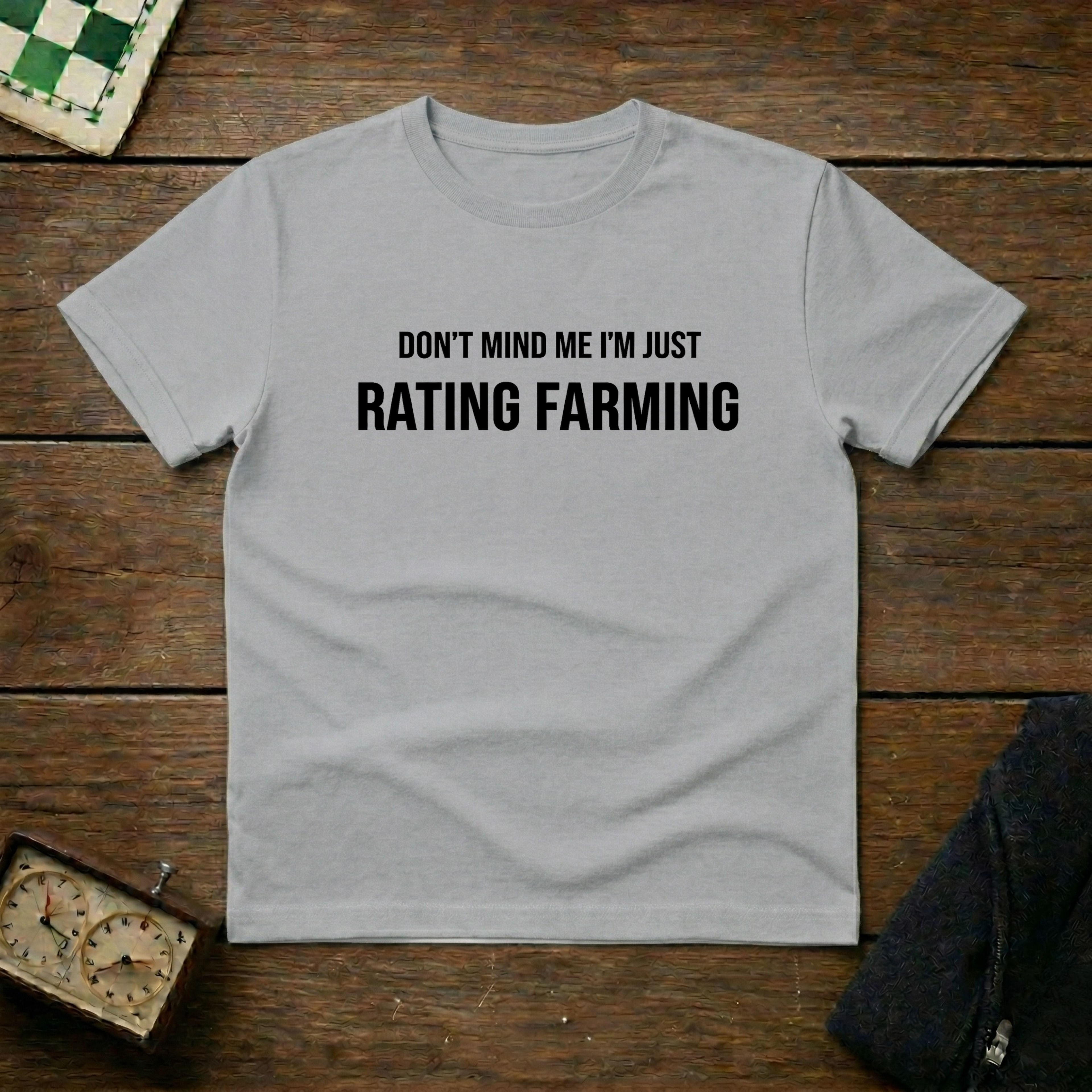 Rating Farming Chess Shirt
