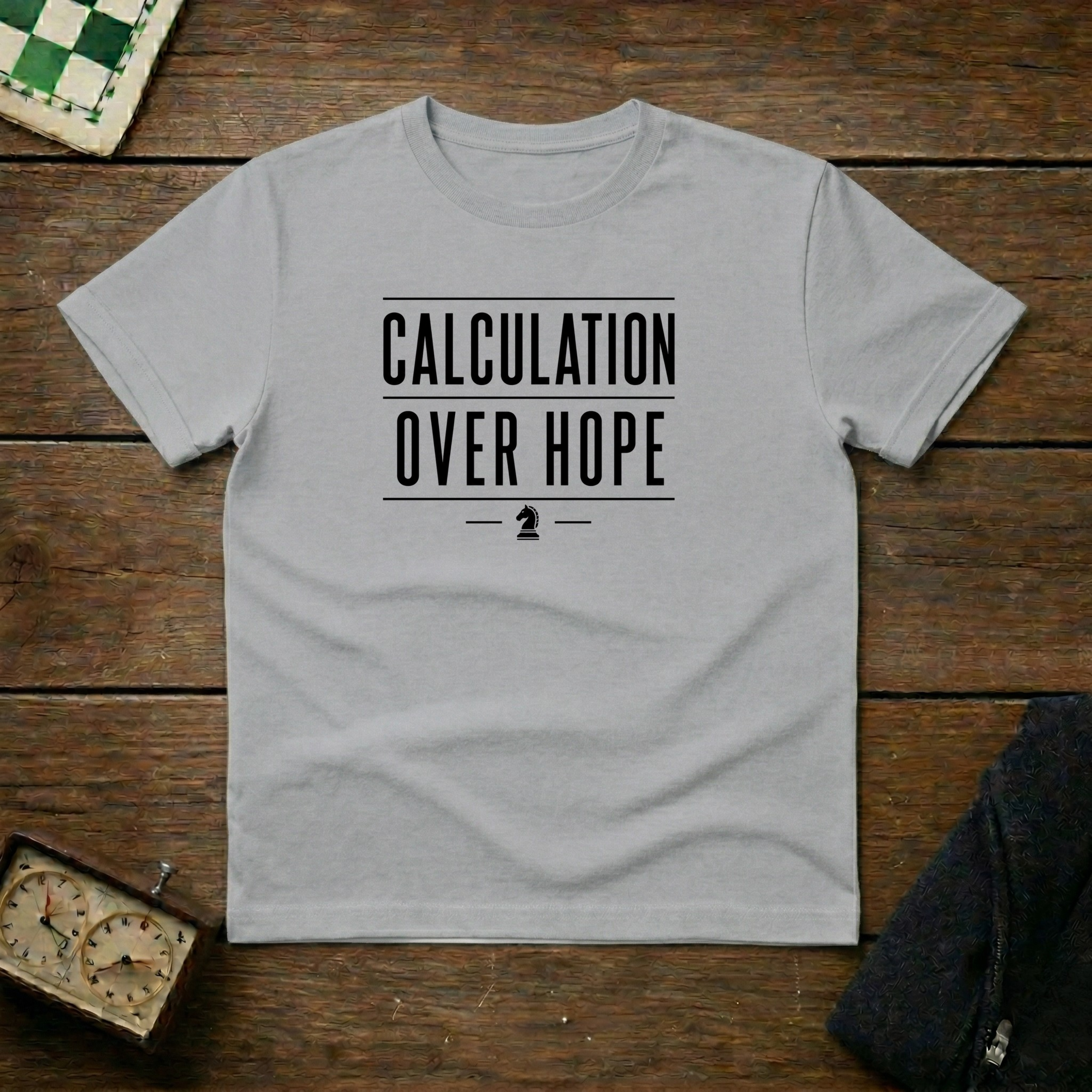 Calculation Over Hope II Chess Shirt