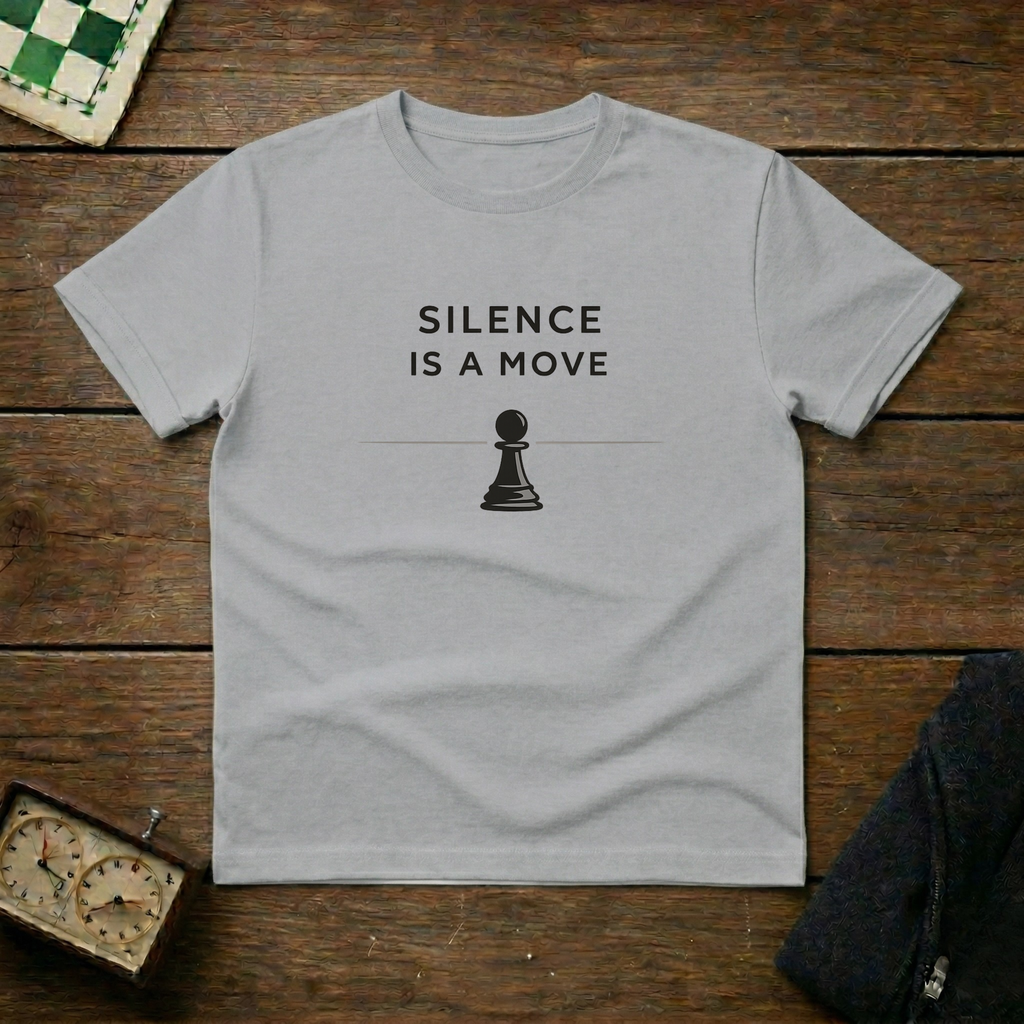 Silence is a Move Chess Shirt