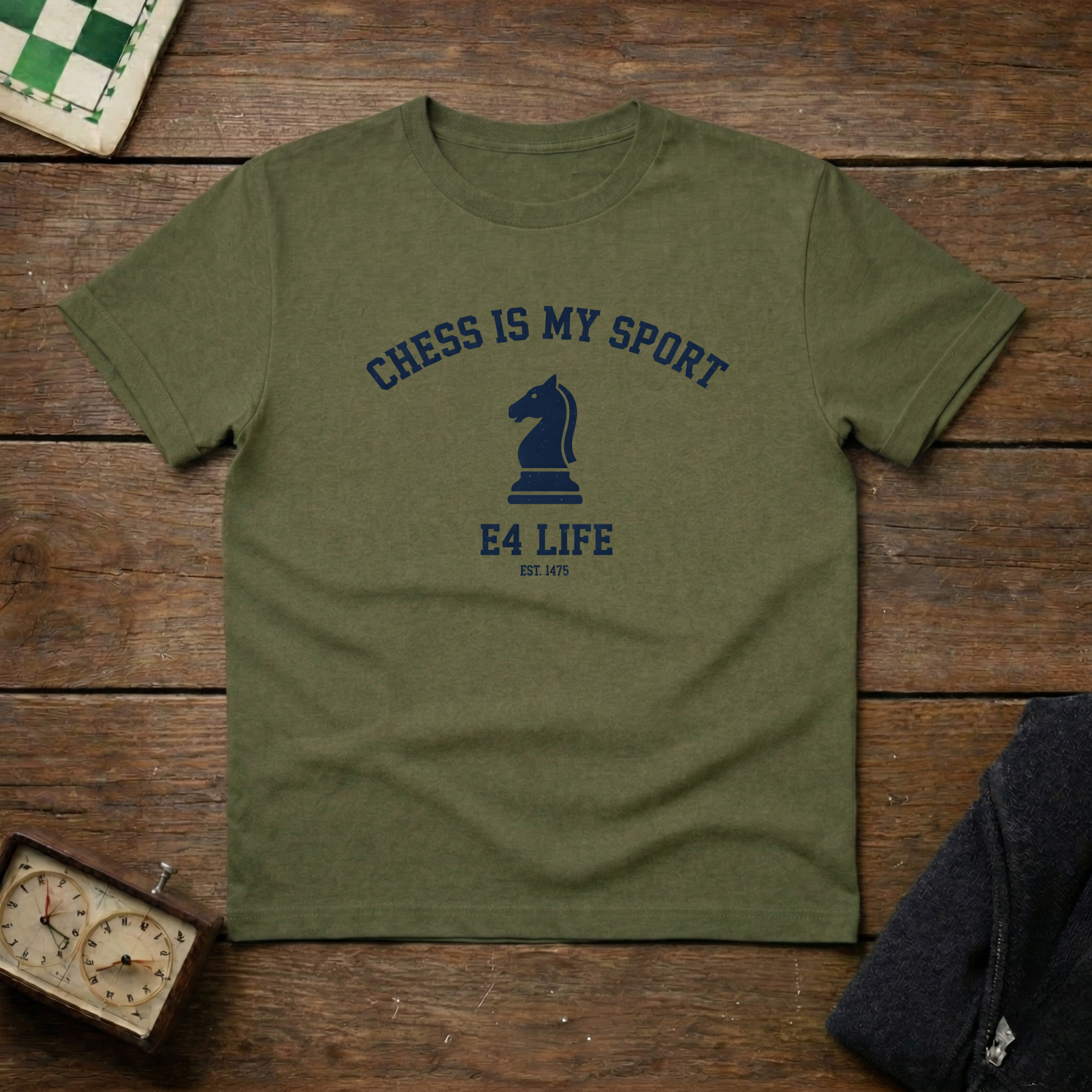 Chess is my sport E4 Chess Shirt