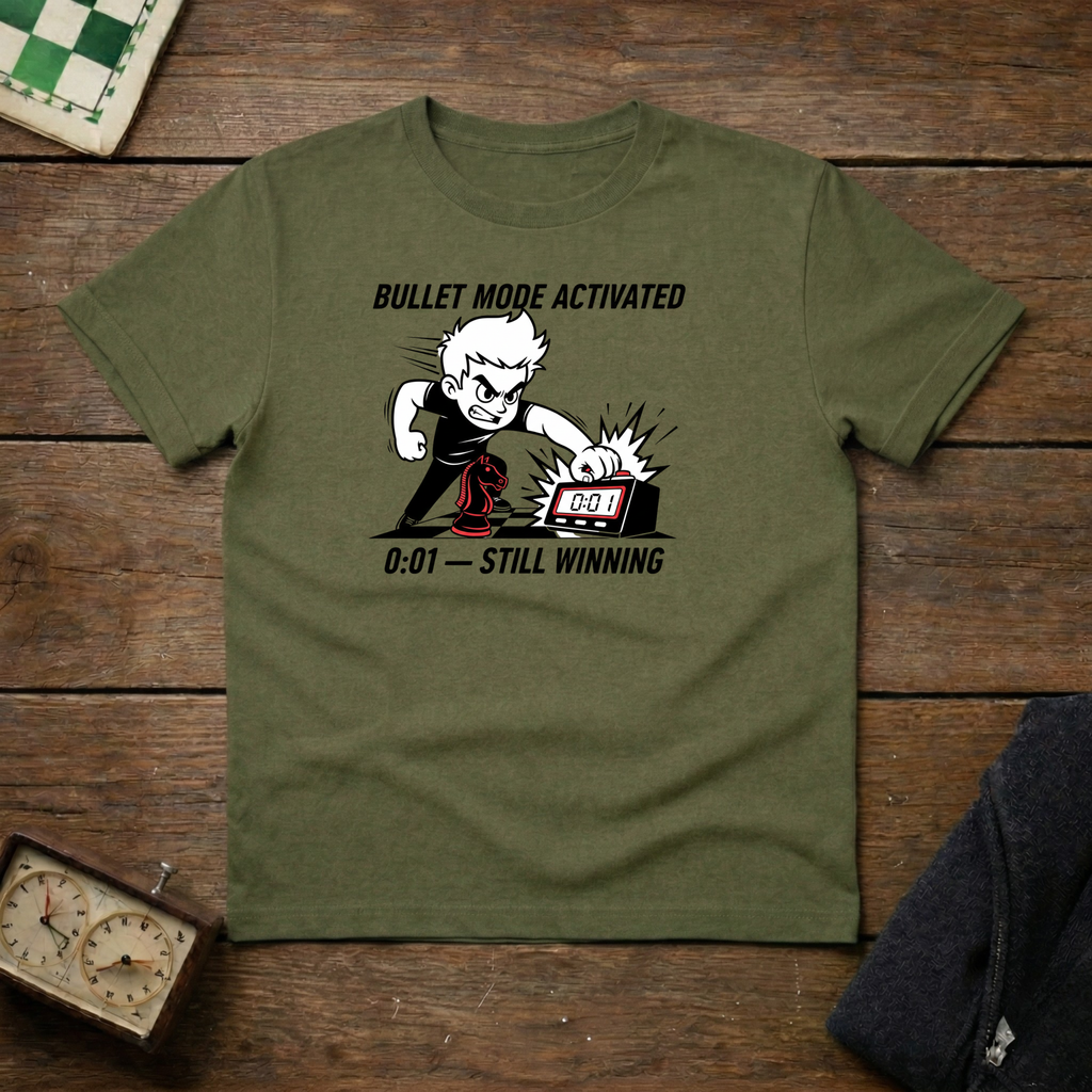 Bullet Mode Still Winning Chess Shirt