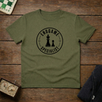 Endgame Specialist Round Chess Shirt