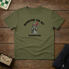 Working on My Promotion Chess Shirt
