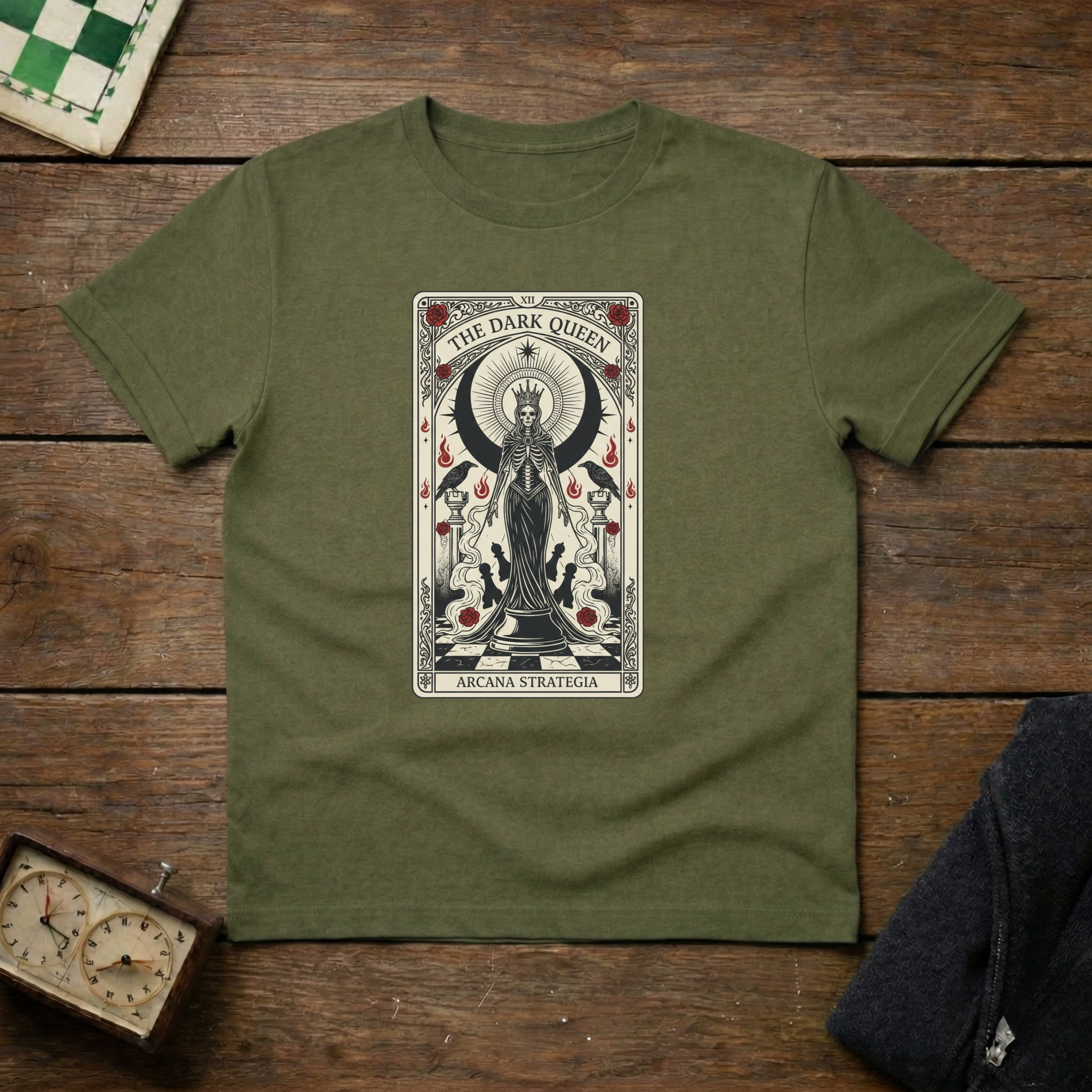 Veritas The Dark Queen Chess Shirt