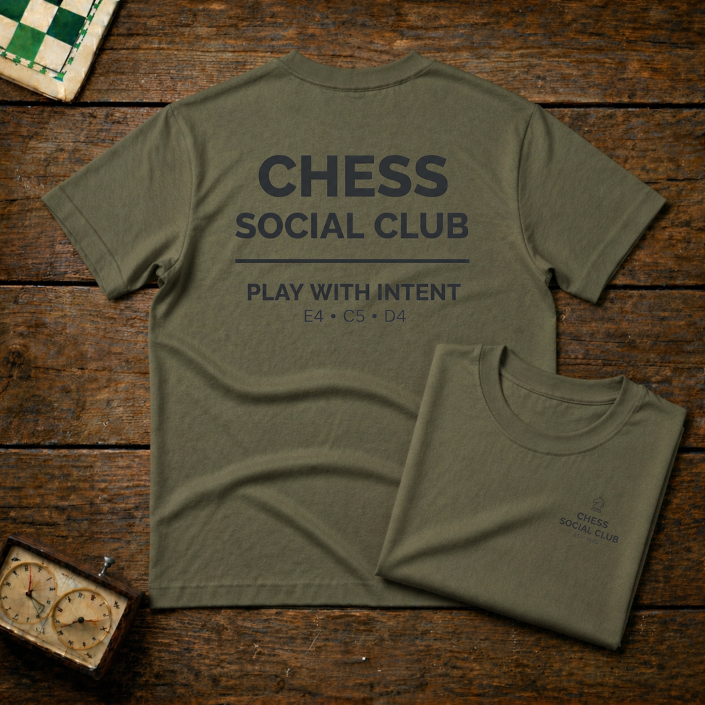 Chess Social Club Chess Shirt