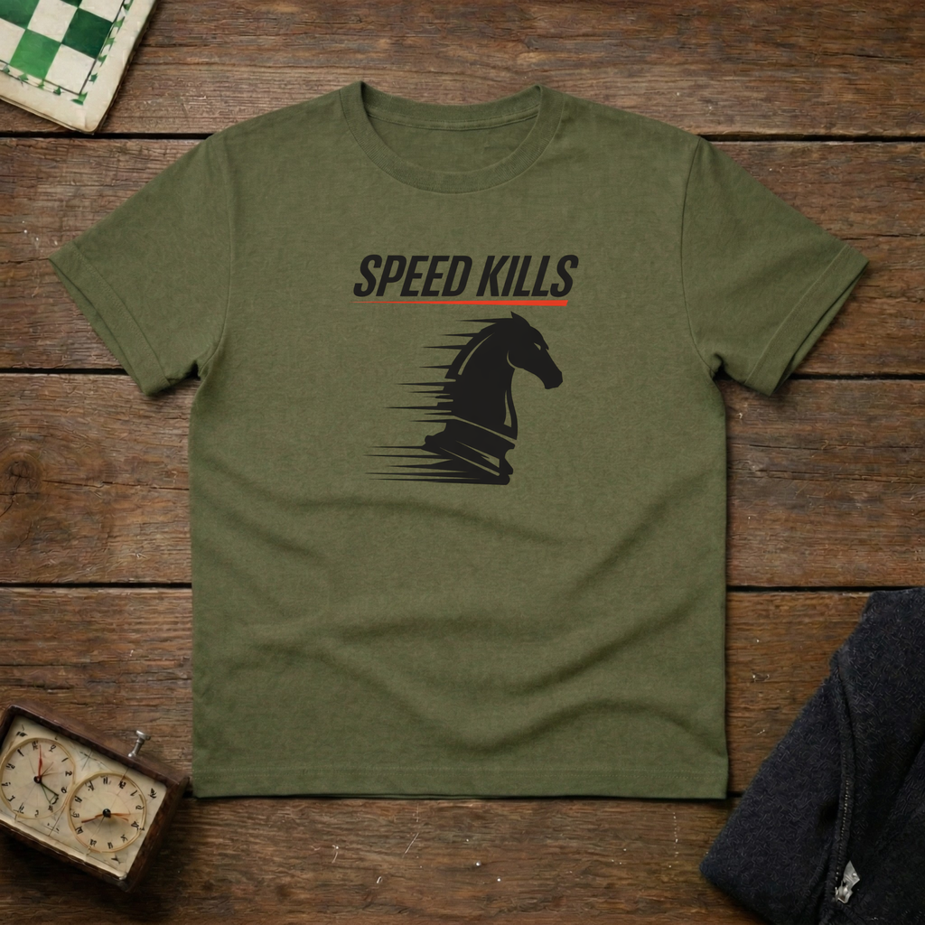 Speed Kills Chess Shirt