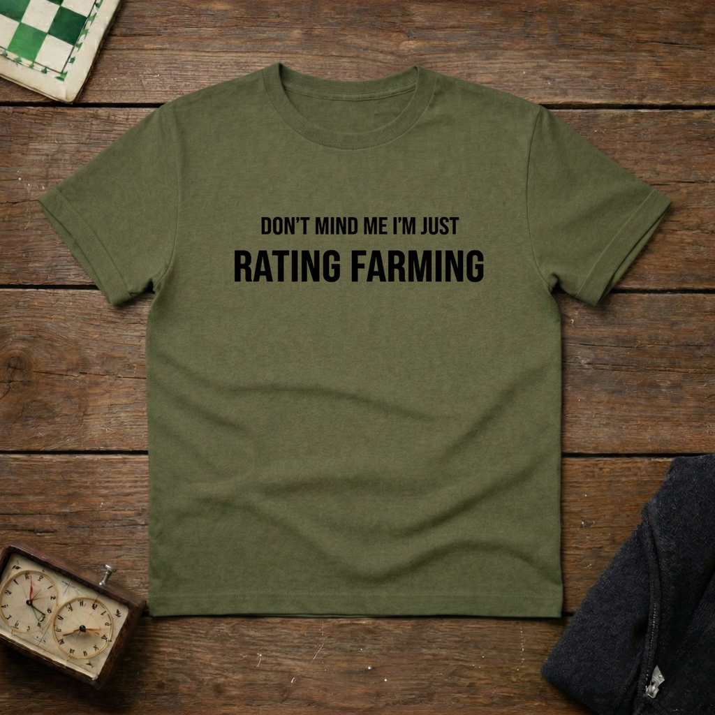 Rating Farming Chess Shirt