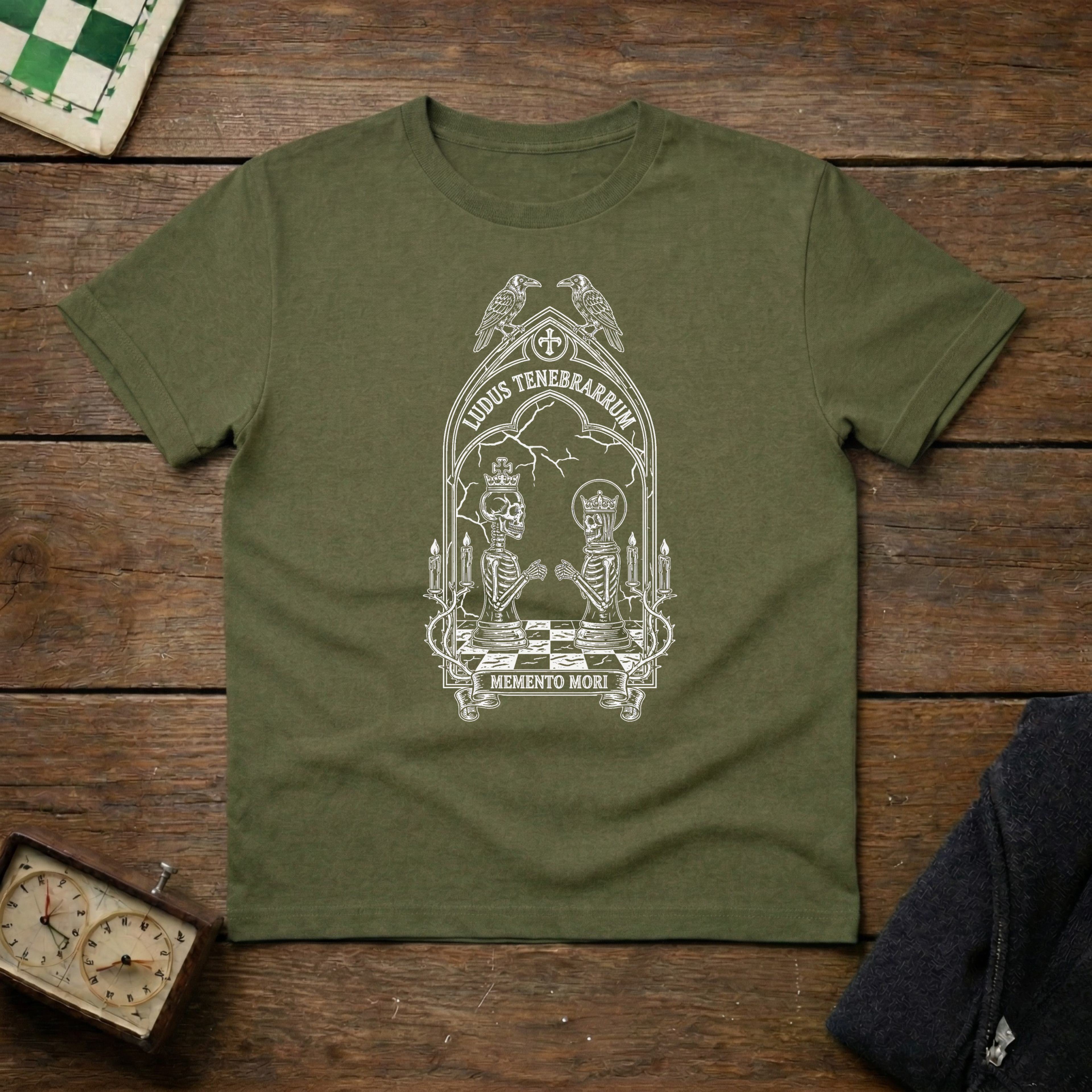 Play with Darkness Chess Shirt