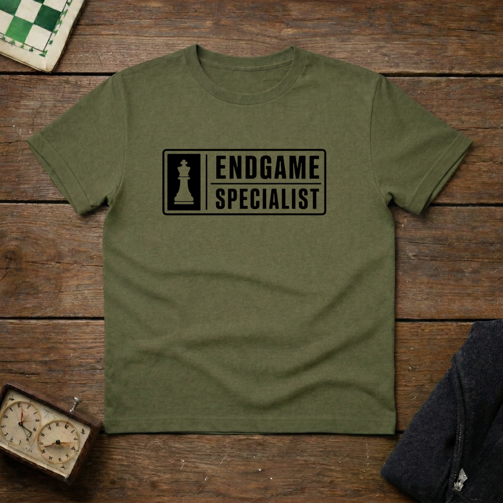 Endgame Specialist Rectangle Chess Shirt