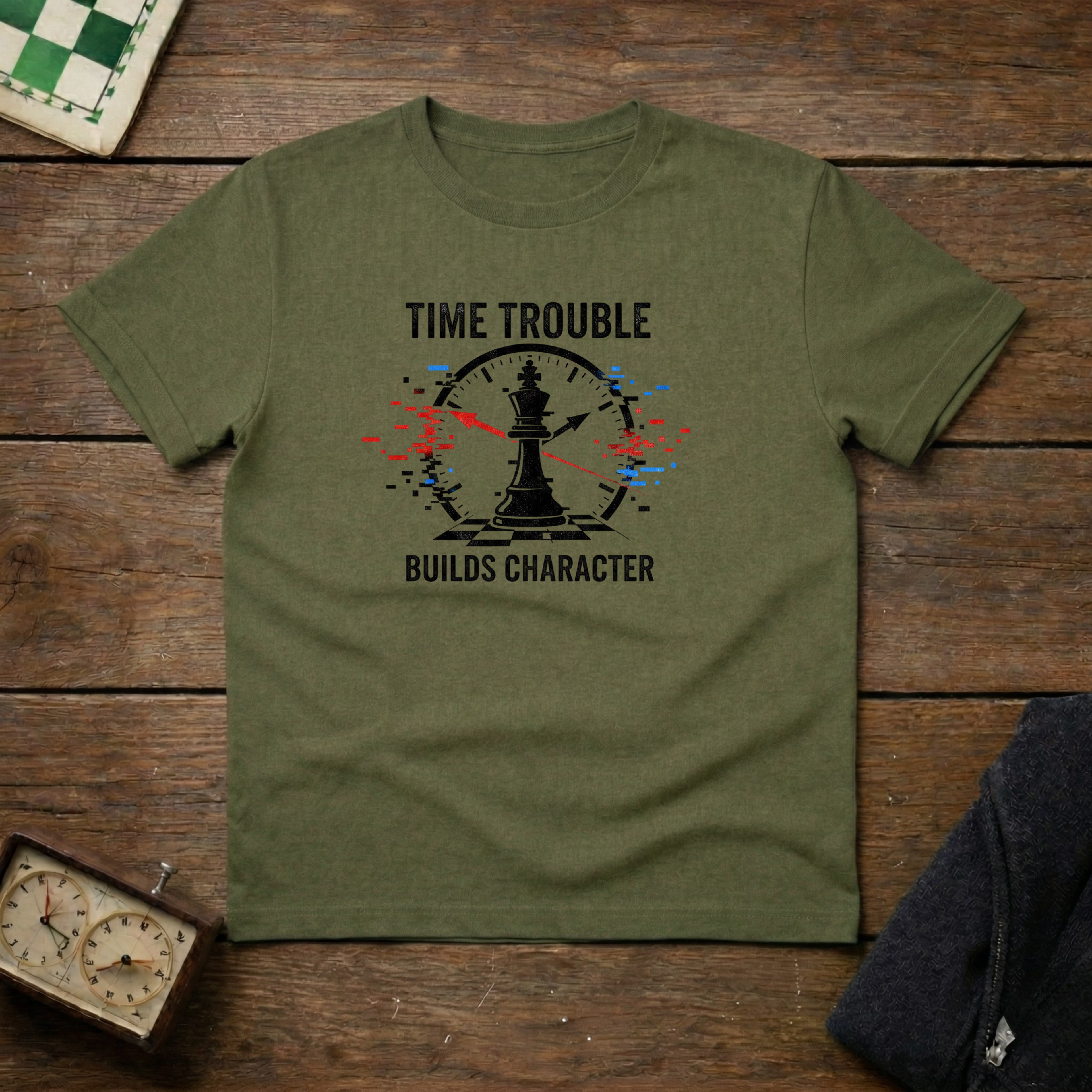 Time Trouble Chess Shirt