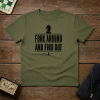 Fork Around and Find Out Chess Shirt