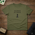 Silence is a Move Chess Shirt