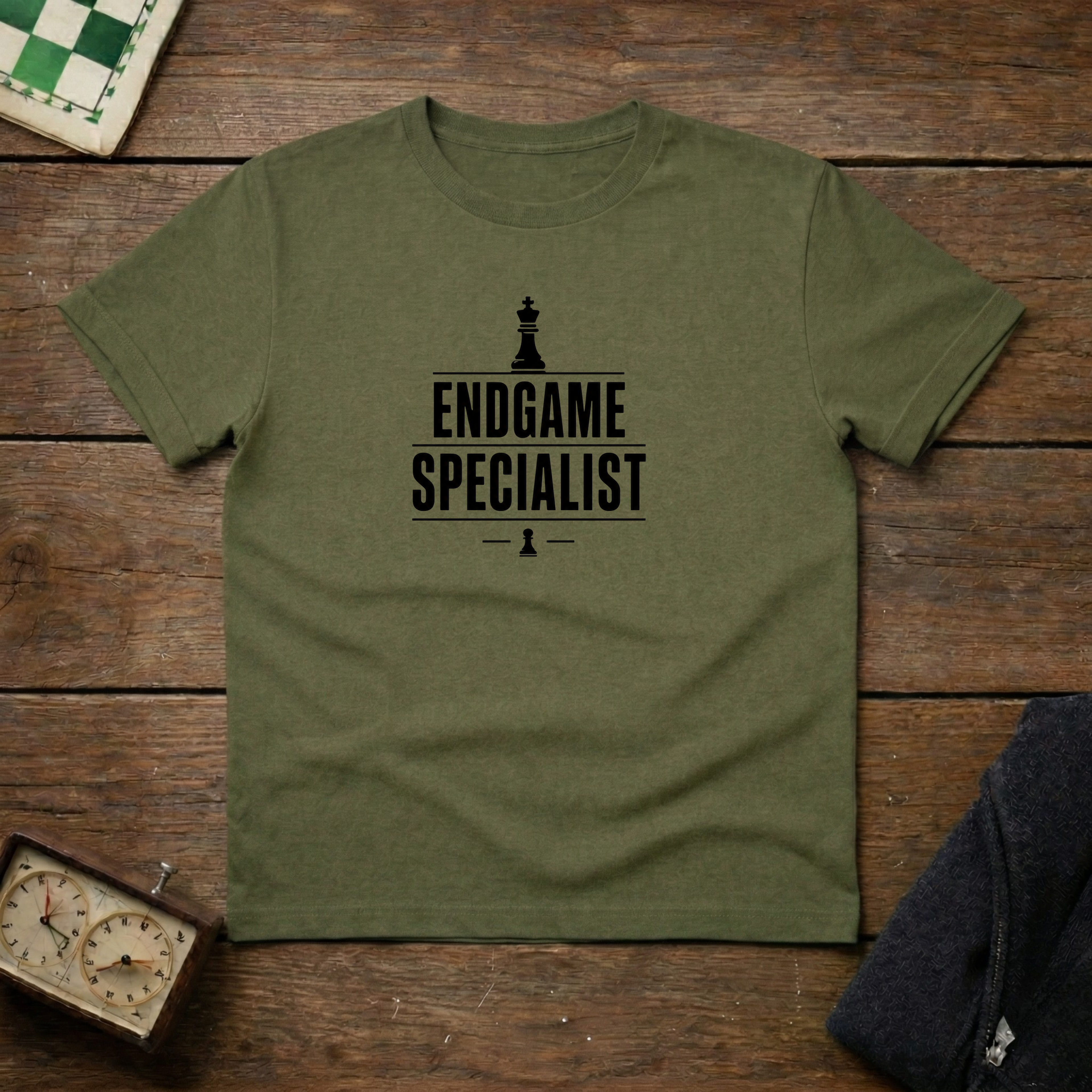 Endgame Specialist Chess Shirt
