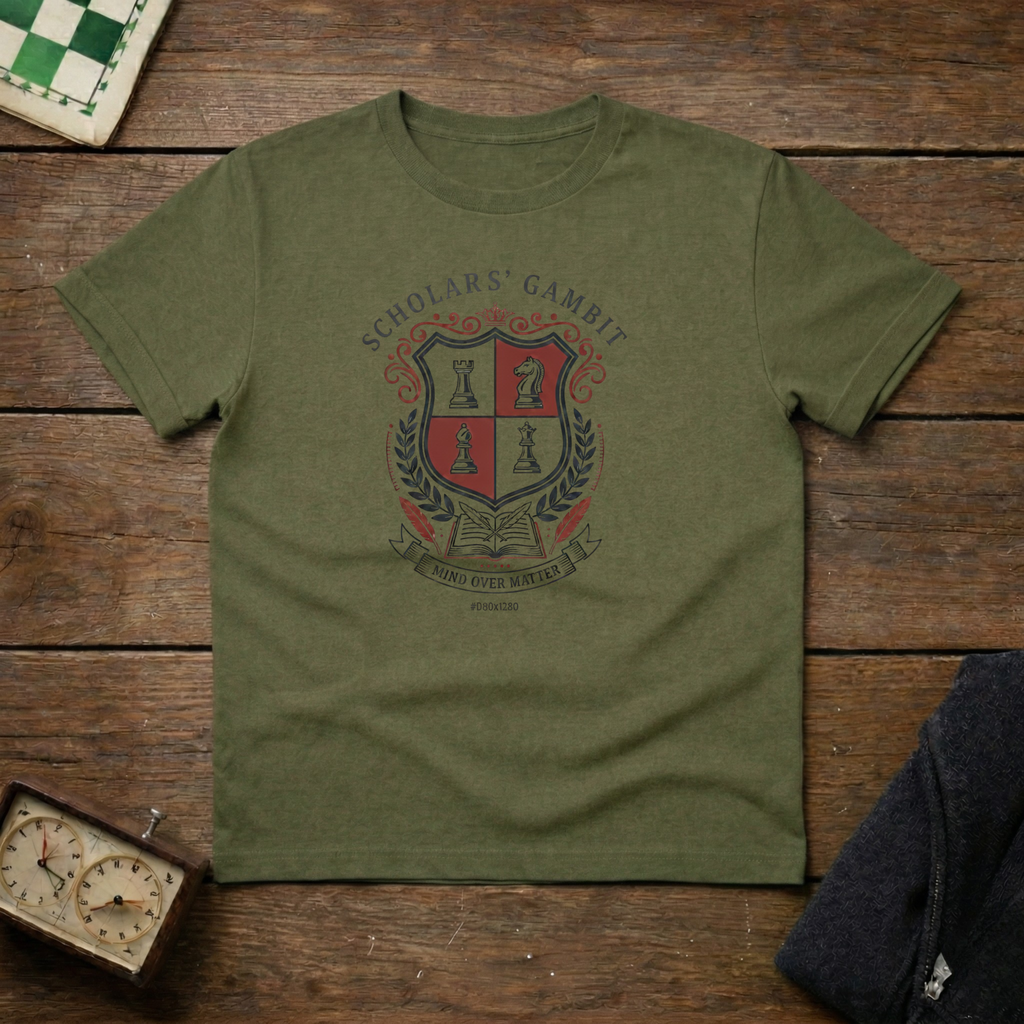 Scholars Gambit Chess Shirt