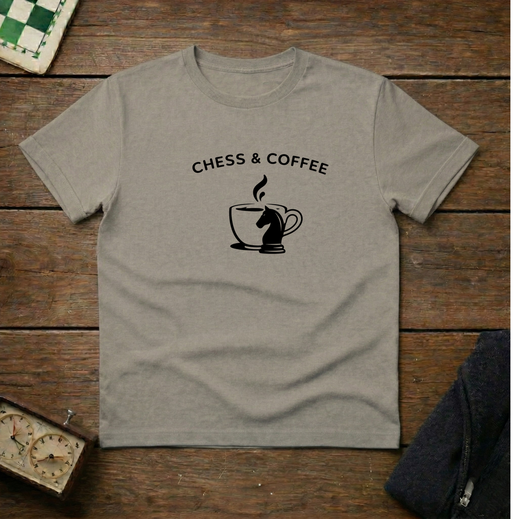 Chess and Coffee Chess Shirt