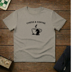 Chess and Coffee Chess Shirt
