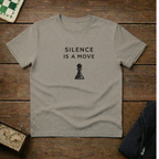 Silence is a Move Chess Shirt