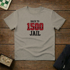 Back to 1500 Jail Chess Shirt