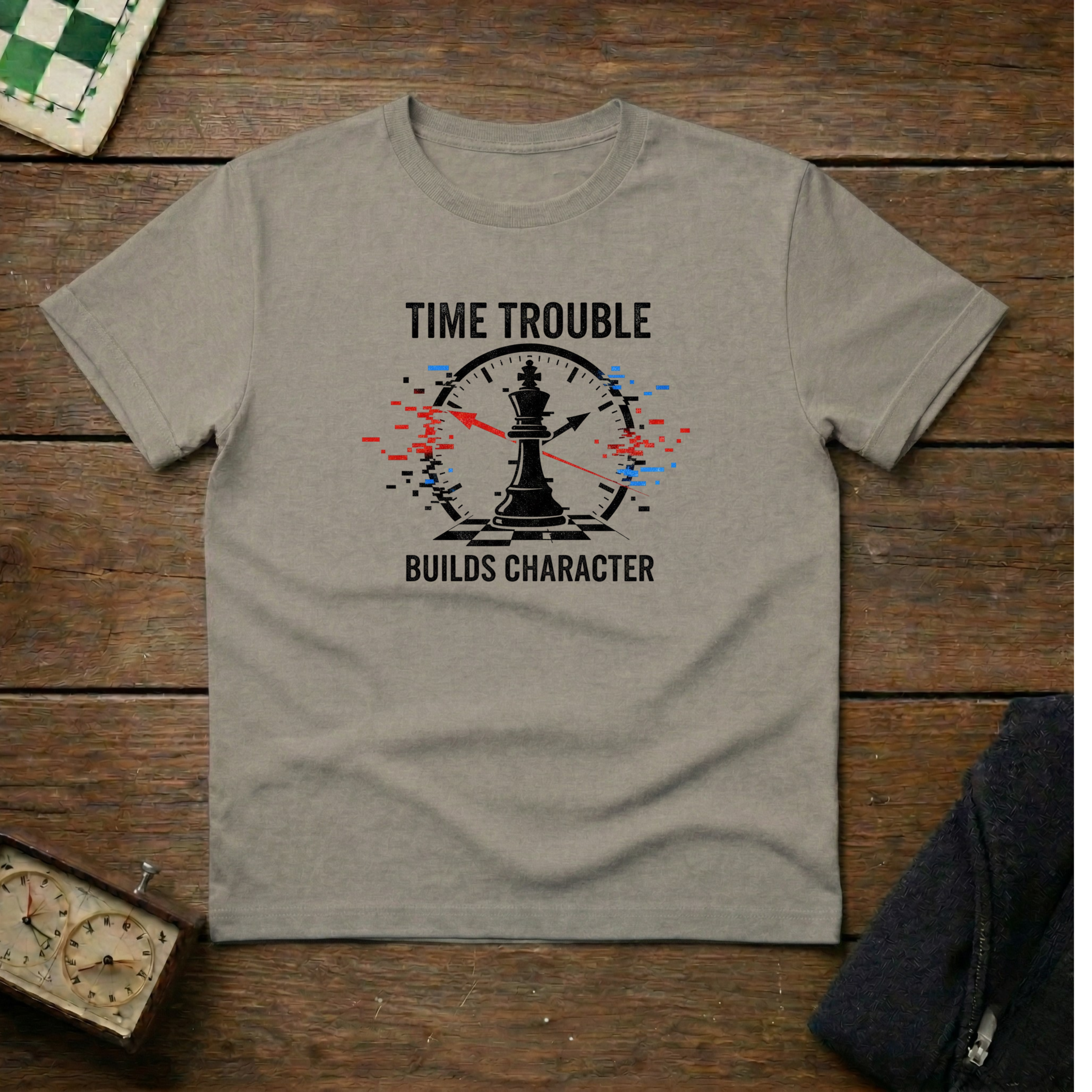 Time Trouble Chess Shirt