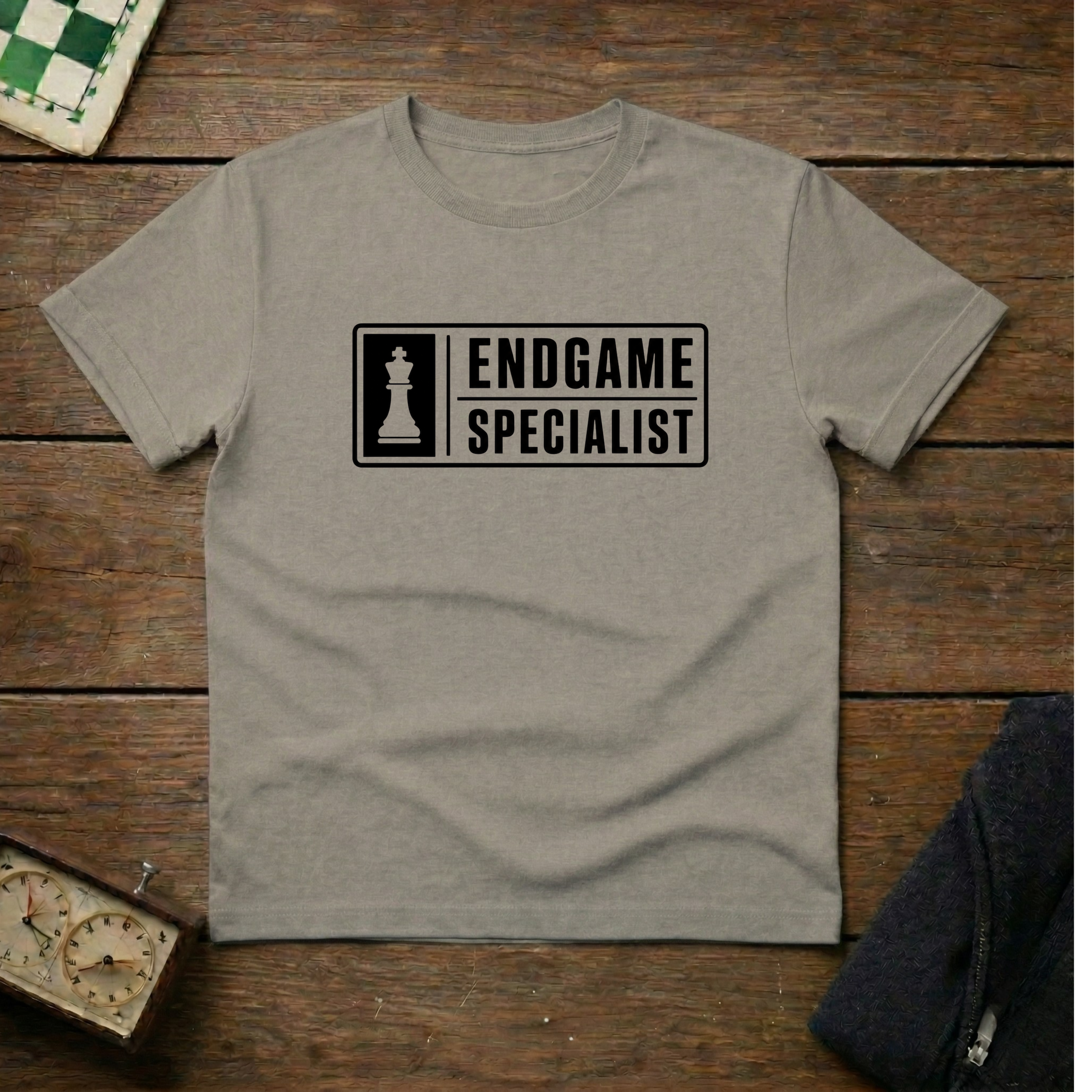 Endgame Specialist Rectangle Chess Shirt