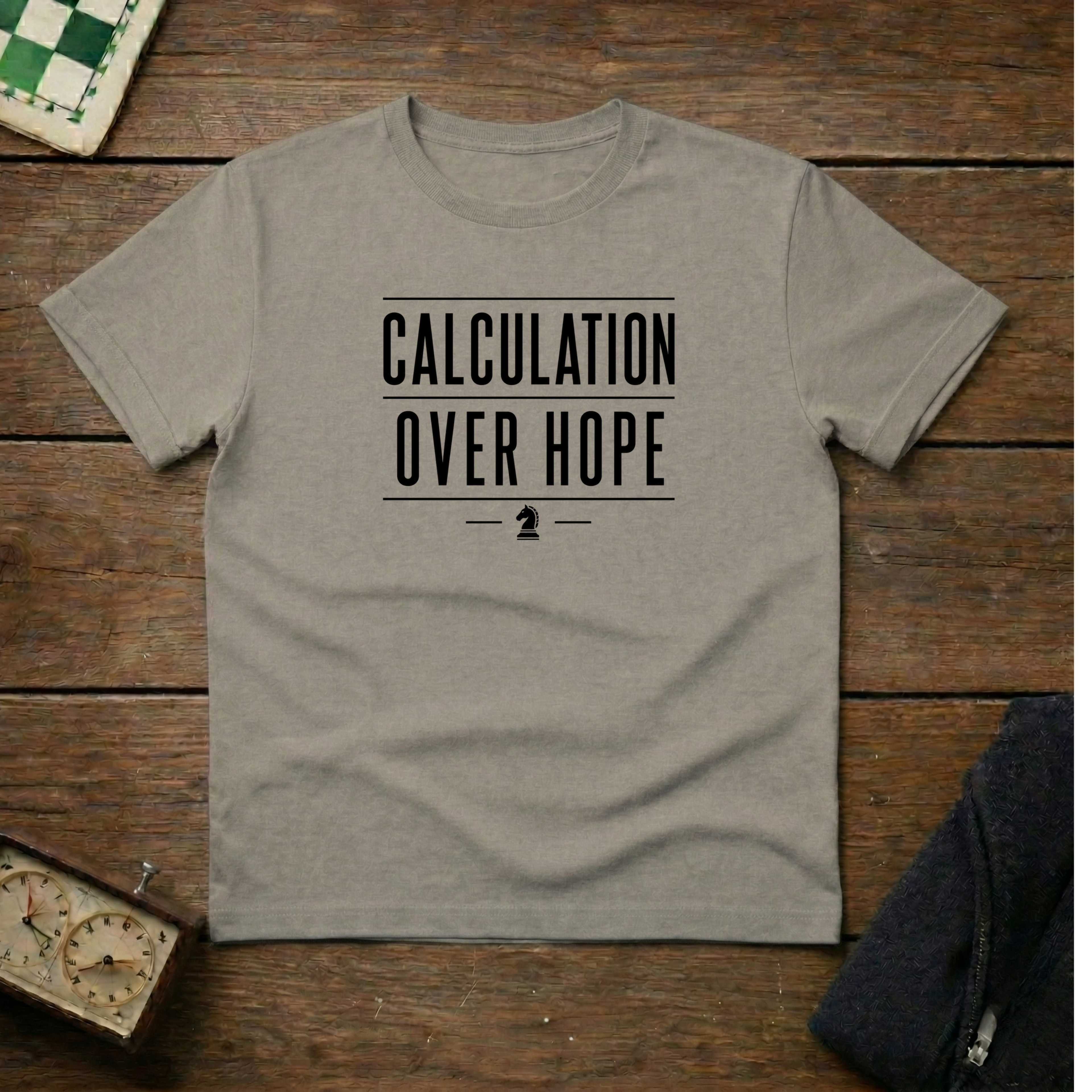 Calculation Over Hope II Chess Shirt
