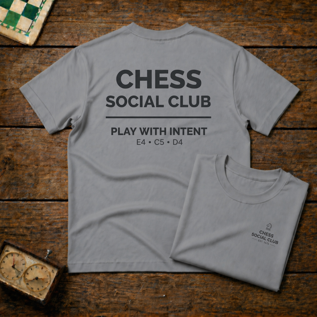 Chess Social Club Chess Shirt