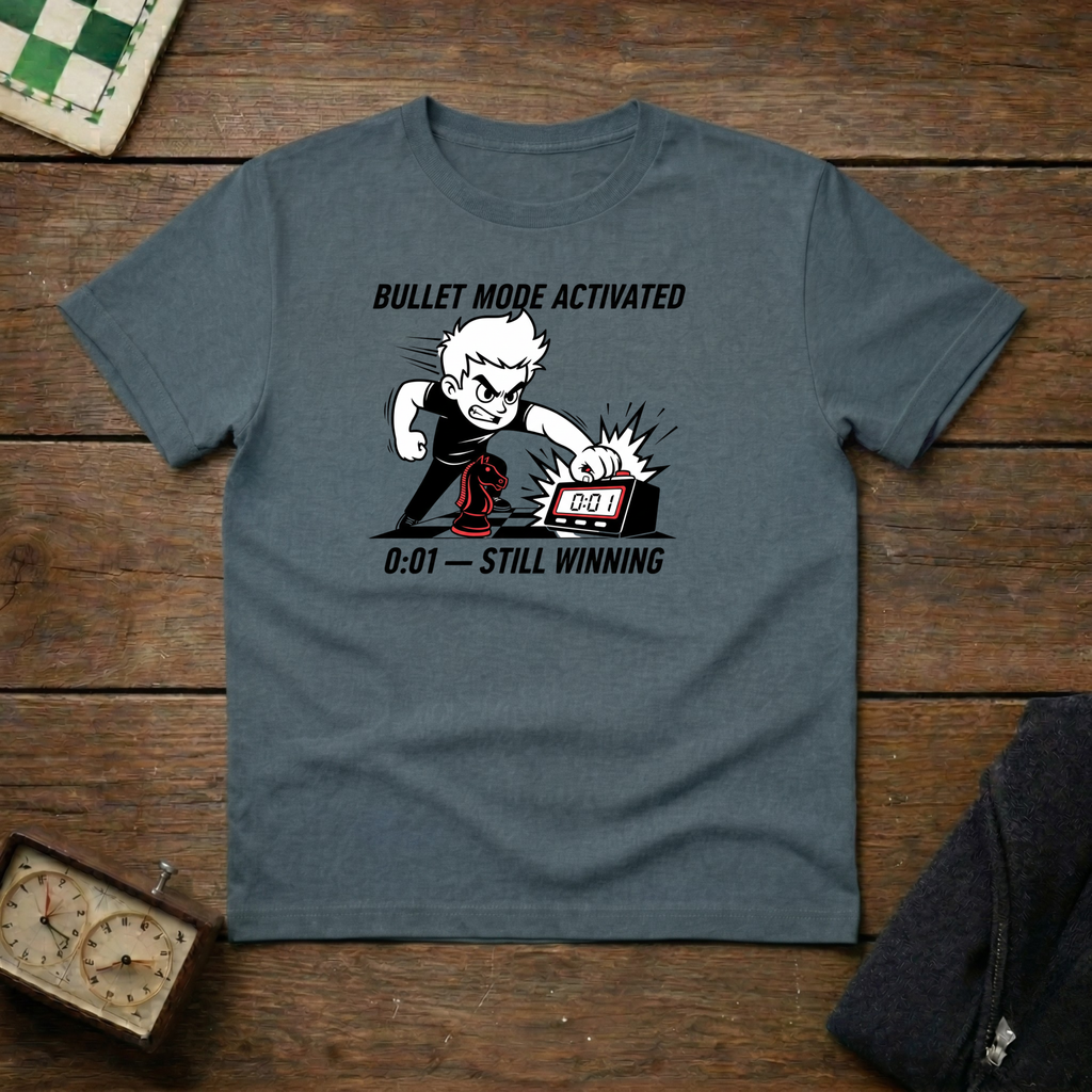 Bullet Mode Still Winning Chess Shirt