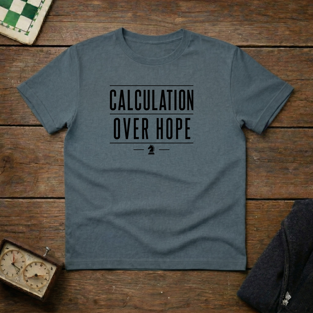 Calculation Over Hope II Chess Shirt