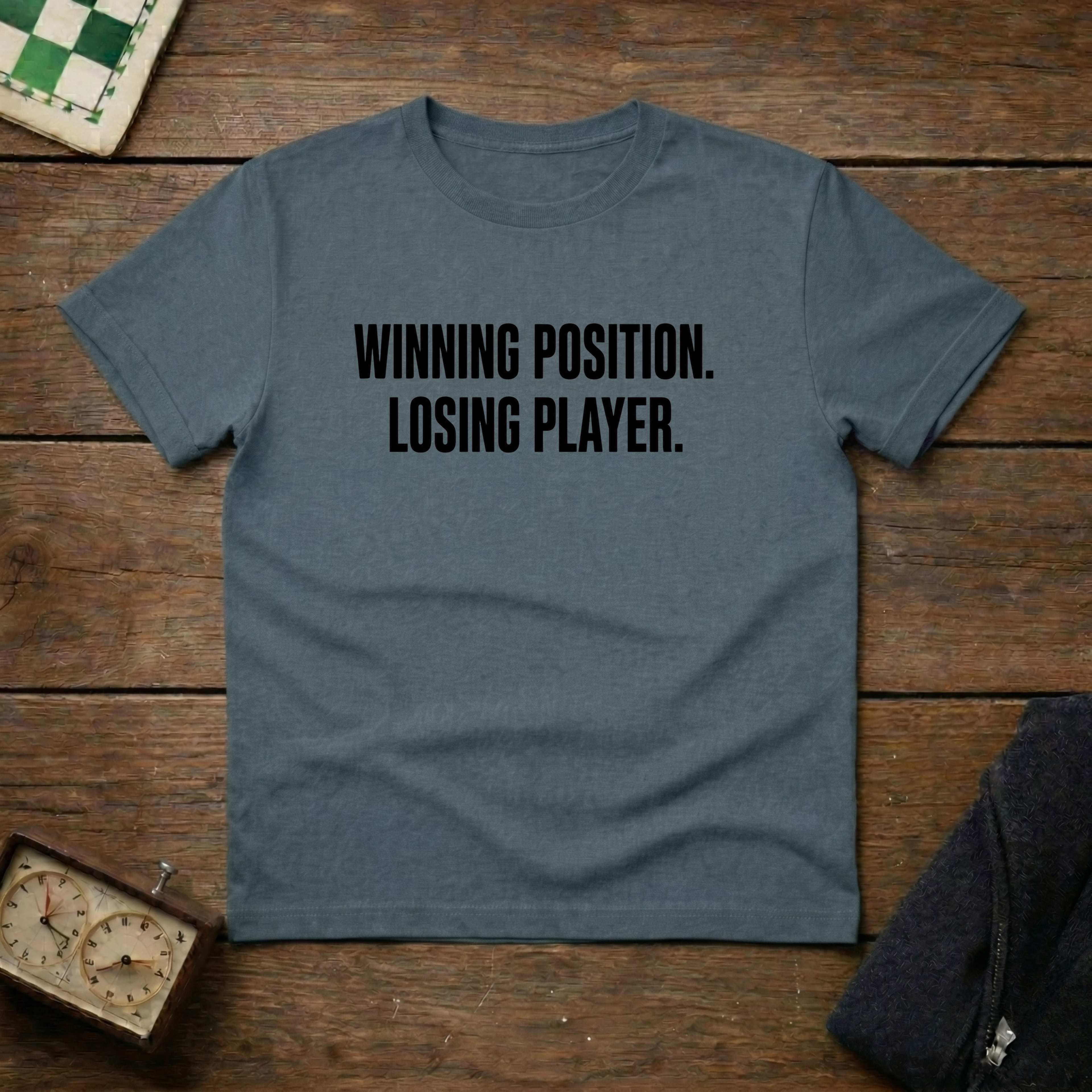 Winning Position Losing Player Chess Shirt