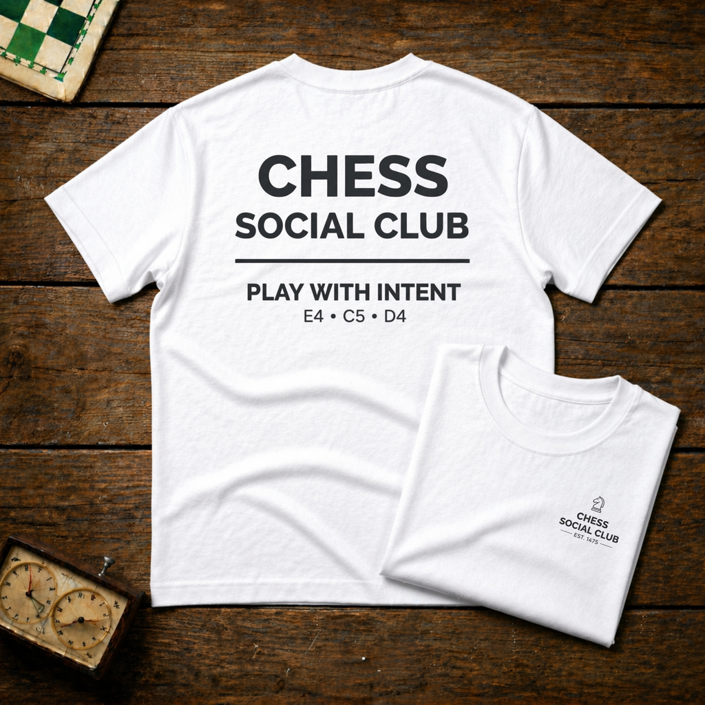 Chess Social Club Chess Shirt