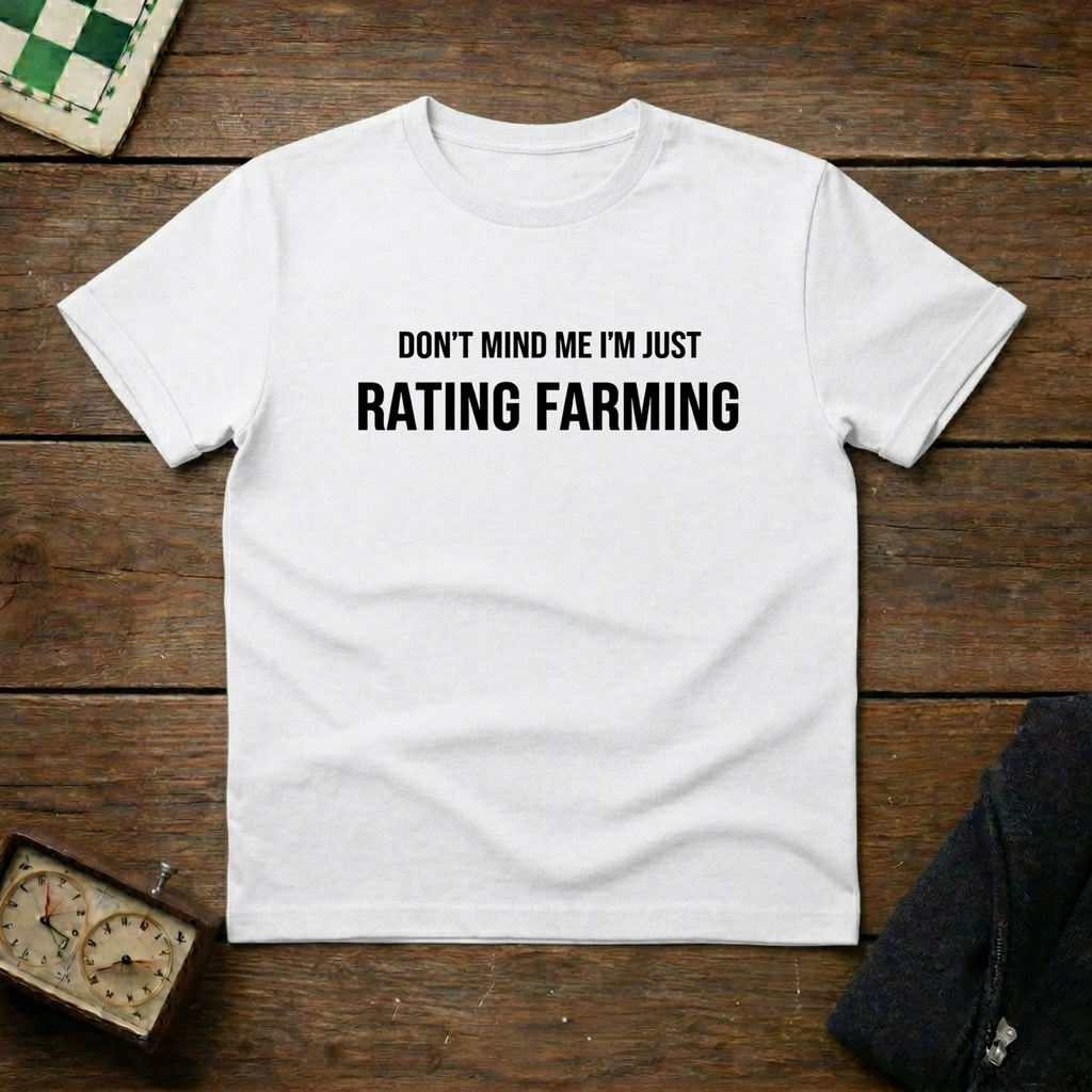 Rating Farming Chess Shirt