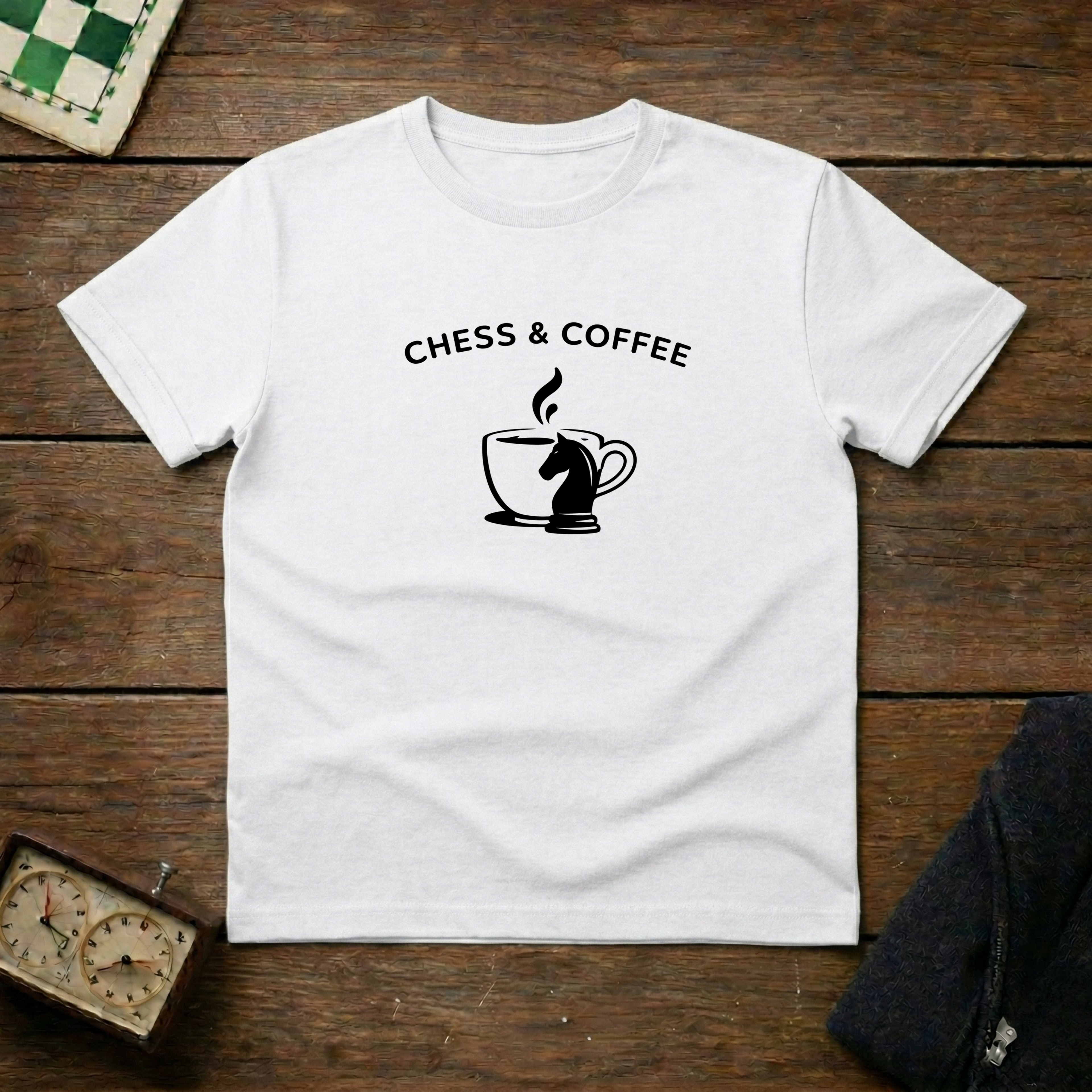 Chess and Coffee Chess Shirt